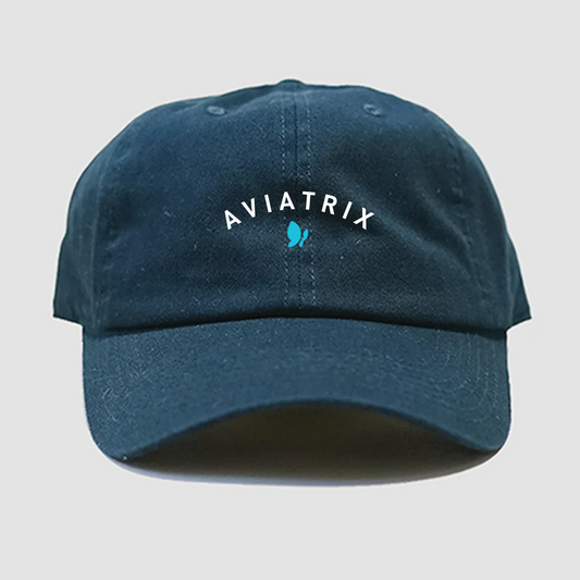 Pre-Order: Aviatrix Curved Navy Cap